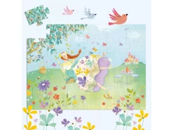 Djeco DJ07238 - Puzzles Silhouettes - La Princesse Du Printemps - 36 Pcs -Djeco Le Paradis Des Jouets djeco dj07238 puzzles silhouettes la princesse du printemps 36 pcs 1600 4