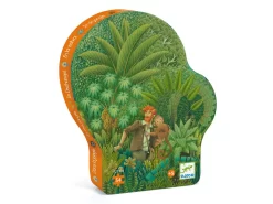Djeco DJ07244 - Puzzles Silhouettes - Dans La Jungle - 54 Pcs