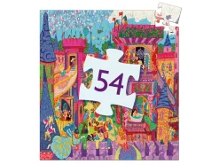 Djeco DJ07246 - Puzzles Silhouettes - Château Féerique - 54 Pcs -Djeco Le Paradis Des Jouets djeco dj07246 puzzles silhouettes chateau feerique 54 pcs 1600 2