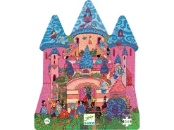 Djeco DJ07246 - Puzzles Silhouettes - Château Féerique - 54 Pcs -Djeco Le Paradis Des Jouets djeco dj07246 puzzles silhouettes chateau feerique 54 pcs 1600 3