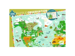 Djeco DJ07412 - Puzzles Observation - Tour Du Monde 200pcs + Livret 8 Djeco DJ07412 - Puzzles Observation - Tour Du Monde 200pcs + Livret -Djeco Le Paradis Des Jouets djeco dj07412 puzzles observation tour du monde 200pcs livret 1600 3