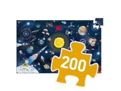 Djeco DJ07413 - Puzzles Observation - L'espace - 200 Pcs + Livret -Djeco Le Paradis Des Jouets djeco dj07413 puzzles observation l espace 200 pcs livret 1600 2