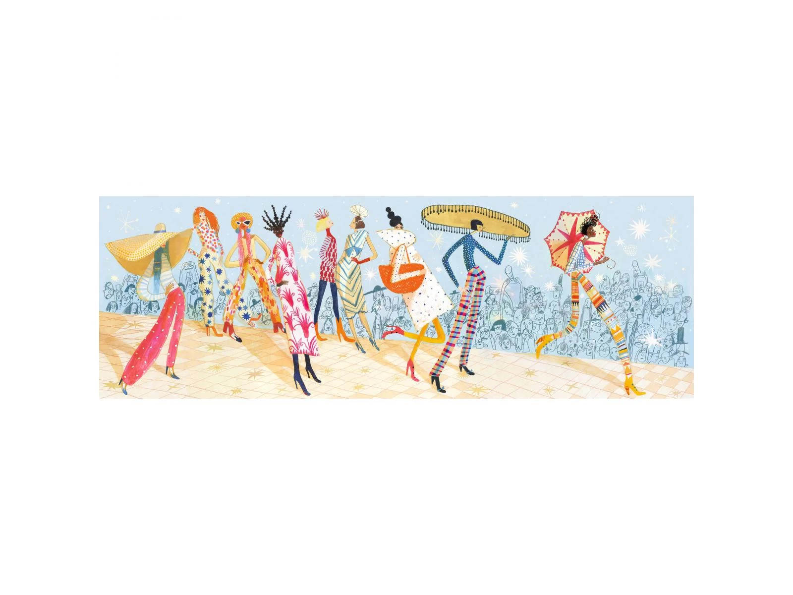 Djeco DJ07642 - Puzzles Gallery - Fashion Show - 1000 Pcs 2 Djeco DJ07642 - Puzzles Gallery - Fashion Show - 1000 Pcs – Image 2