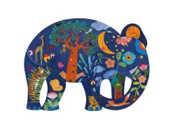 Djeco Le Paradis Des Jouets -Djeco Le Paradis Des Jouets djeco dj07652 puzz art elephant 150 pcs 1600 1