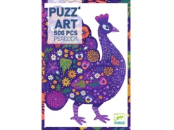 Djeco DJ07669 - Puzz'Art - Peacock - 500 Pcs