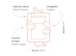 Djeco DJ07850 - Pomea - Le Soin - Sac à Langer Pink Peak 9 Djeco DJ07850 - Pomea - Le Soin - Sac à Langer Pink Peak -Djeco Le Paradis Des Jouets djeco dj07850 pomea le soin sac a langer pink peak 1600 4