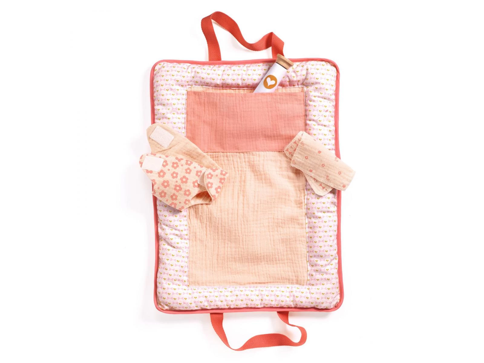 Djeco DJ07850 - Pomea - Le Soin - Sac à Langer Pink Peak 1 Djeco DJ07850 - Pomea - Le Soin - Sac à Langer Pink Peak