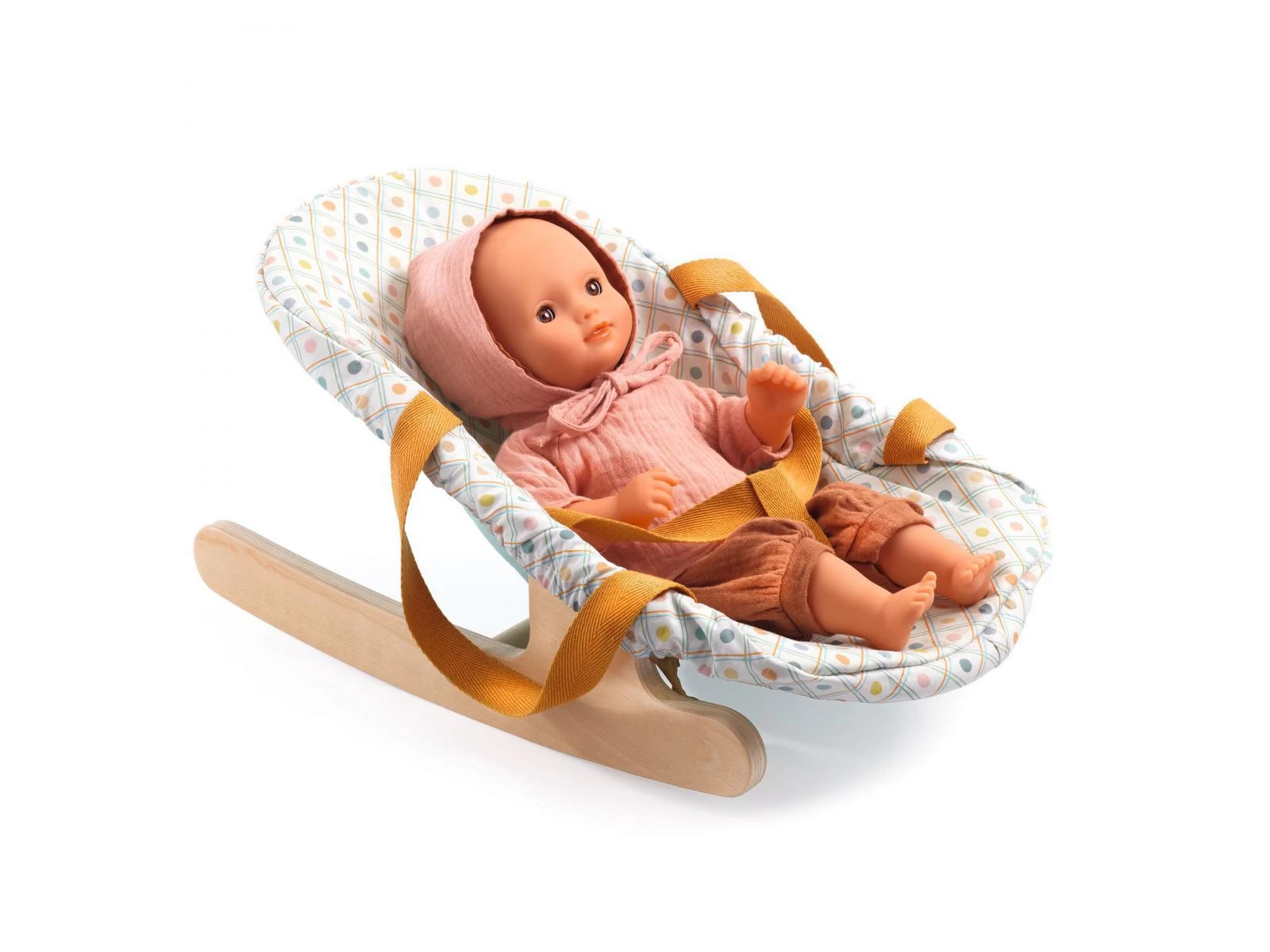 Djeco DJ07865 - Pomea - Dormir - Transat à Bascule 1 Djeco DJ07865 - Pomea - Dormir - Transat à Bascule