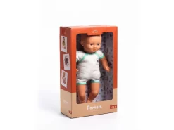 Djeco DJ07880 - Pomea - Poupées à Habiller - Baby Green