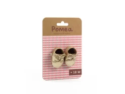 Djeco DJ07887 - Pomea -Vêtements De Poupées - Chaussures Dorées -Djeco Le Paradis Des Jouets djeco dj07887 pomea vetements de poupees chaussures dorees 1600 3