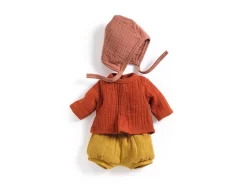 Djeco DJ07896 - Pomea -Vêtements De Poupées - Mandarine