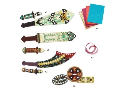 Djeco DJ07902 - DIY - Mosaïques & Stickers- Comme Un Pirate -Djeco Le Paradis Des Jouets djeco dj07902 diy mosaiques stickers comme un pirate 1600 2