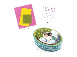 Djeco DJ07906 - DIY - Mosaïques & Stickers- Petits Secrets -Djeco Le Paradis Des Jouets djeco dj07906 diy mosaiques stickers petits secrets 1600 2