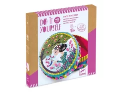 Djeco DJ07906 - DIY - Mosaïques & Stickers- Petits Secrets