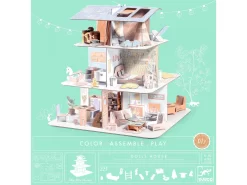 Djeco DJ08005 - Color. Assemble. Play - Maison De Poupées 8 Djeco DJ08005 - Color. Assemble. Play - Maison De Poupées -Djeco Le Paradis Des Jouets djeco dj08005 color assemble play maison de poupees 1600 3