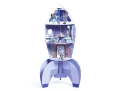 Djeco DJ08009 - Color. Assemble. Play - Fusée Spatiale