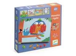 Djeco DJ08136 - Jeux éducatifs - Mosaïco Rigolo