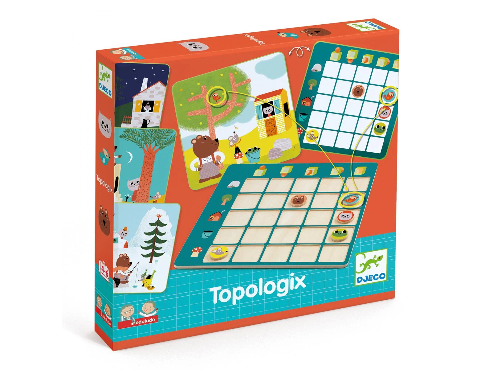 Djeco DJ08354 - Eduludo - Topologix 1 Djeco DJ08354 - Eduludo - Topologix