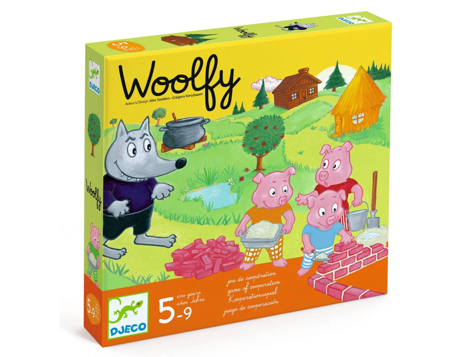 Djeco DJ08427 - Jeux - Woolfy