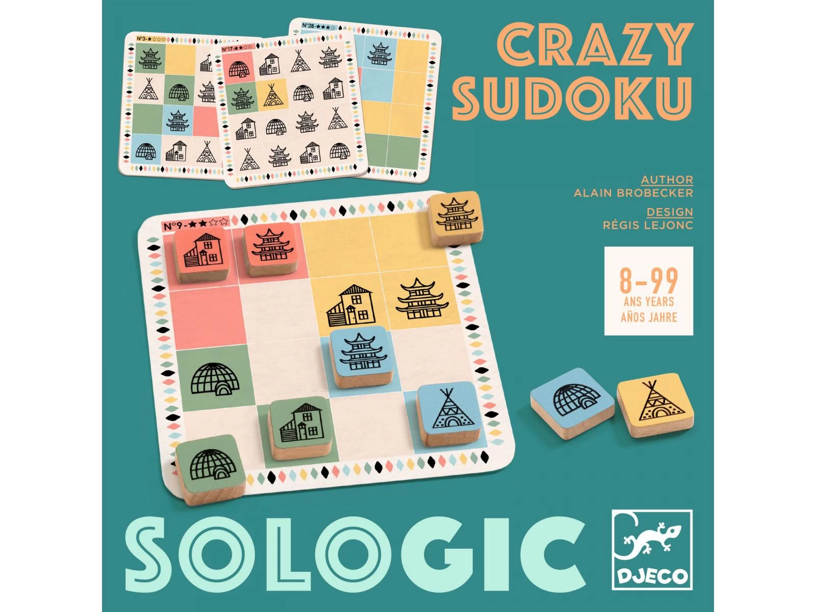 Djeco DJ08488 - Sologic - Crazy Sudoku 4 Djeco DJ08488 - Sologic - Crazy Sudoku – Image 4