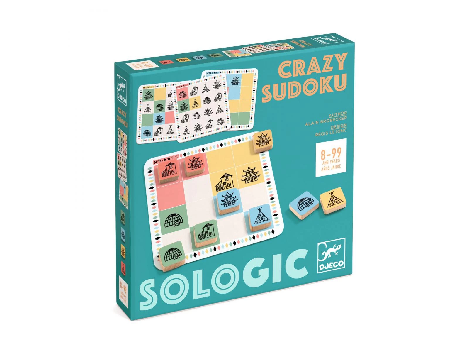 Djeco DJ08488 - Sologic - Crazy Sudoku 1 Djeco DJ08488 - Sologic - Crazy Sudoku