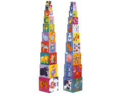 Djeco DJ08503 - Cubes Premier âge - 10 Cubes Rigolos -Djeco Le Paradis Des Jouets djeco dj08503 cubes premier age 10 cubes rigolos 1600 2