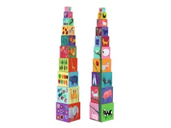 Djeco DJ08505 - Cubes Premier âge - 10 Cubes Nature Et Animaux -Djeco Le Paradis Des Jouets djeco dj08505 cubes premier age 10 cubes nature et animaux 1600 2