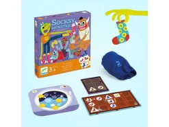 Djeco DJ08526 - Jeux - Socksy Monster -Djeco Le Paradis Des Jouets djeco dj08526 jeux socksy monster 1400