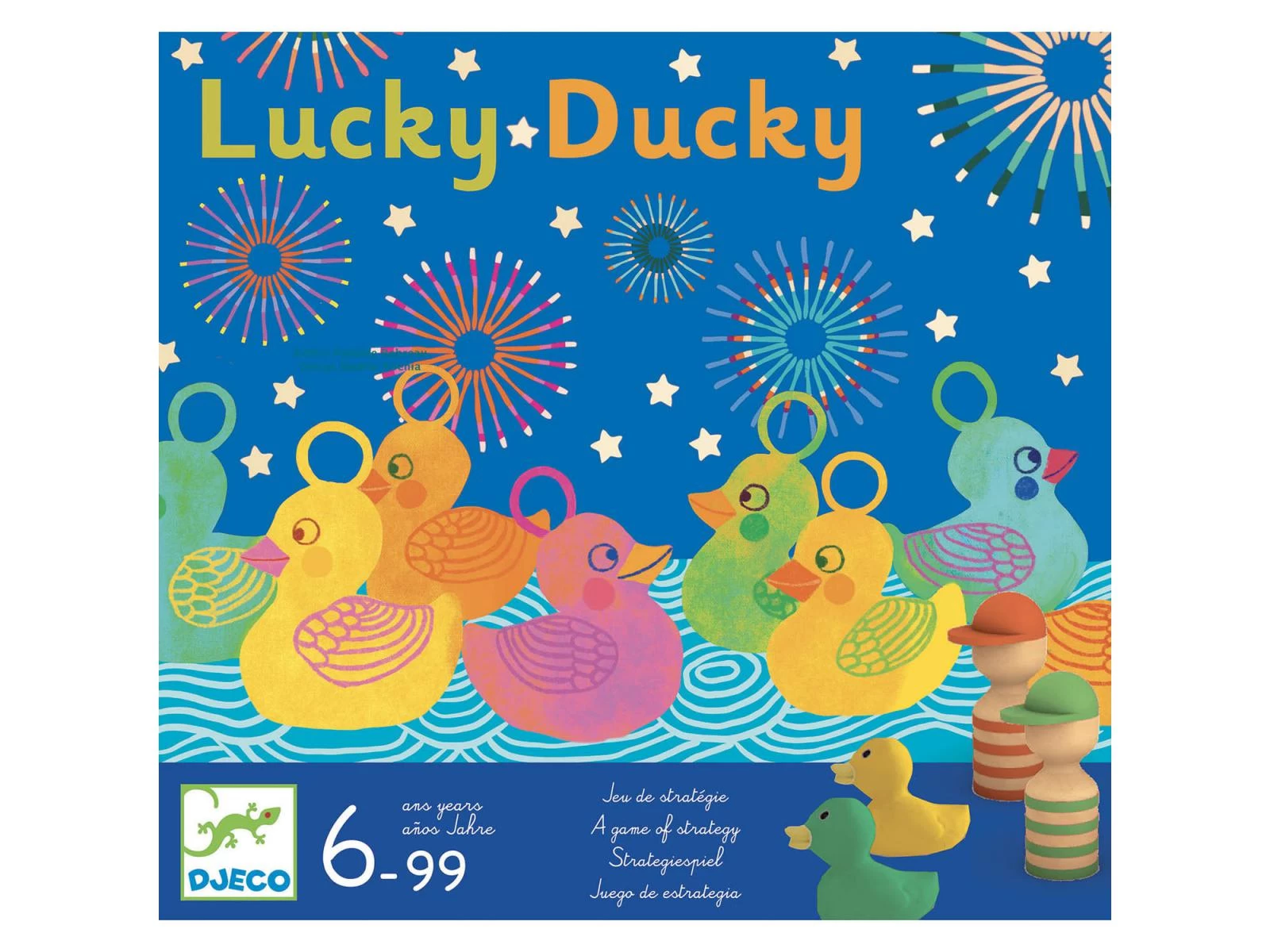 Djeco DJ08596 - Jeux - Lucky Ducky