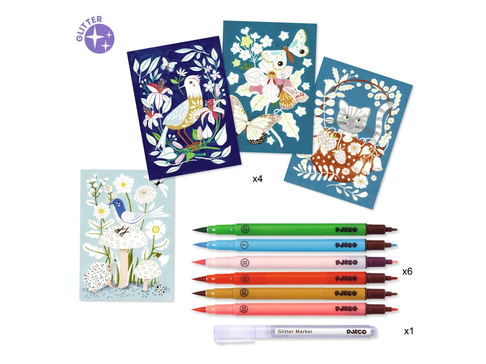 Djeco DJ08649 - Dessin Et Coloriage - Au Jardin 3 Djeco DJ08649 - Dessin Et Coloriage - Au Jardin – Image 3