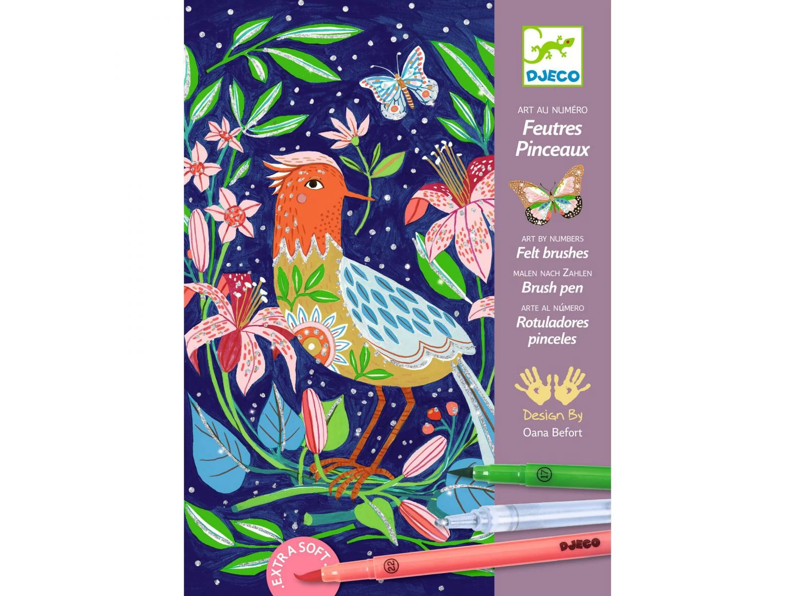 Djeco DJ08649 - Dessin Et Coloriage - Au Jardin 4 Djeco DJ08649 - Dessin Et Coloriage - Au Jardin – Image 4