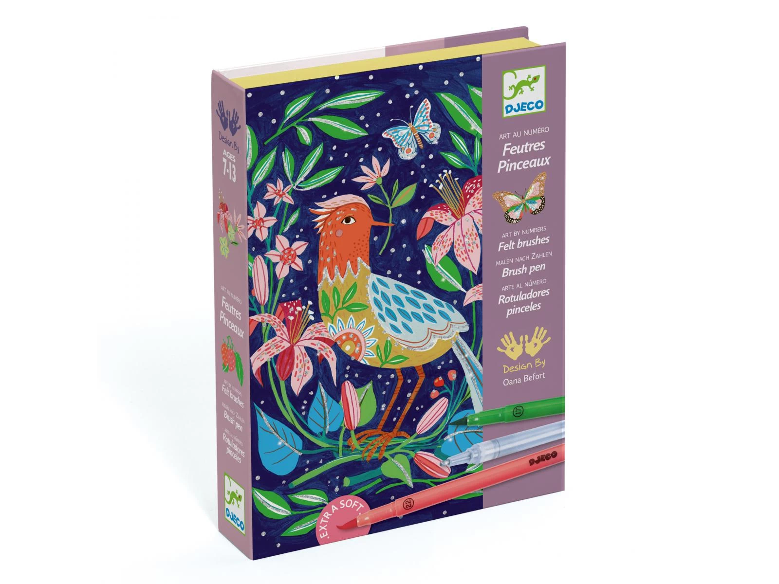 Djeco DJ08649 - Dessin Et Coloriage - Au Jardin 1 Djeco DJ08649 - Dessin Et Coloriage - Au Jardin