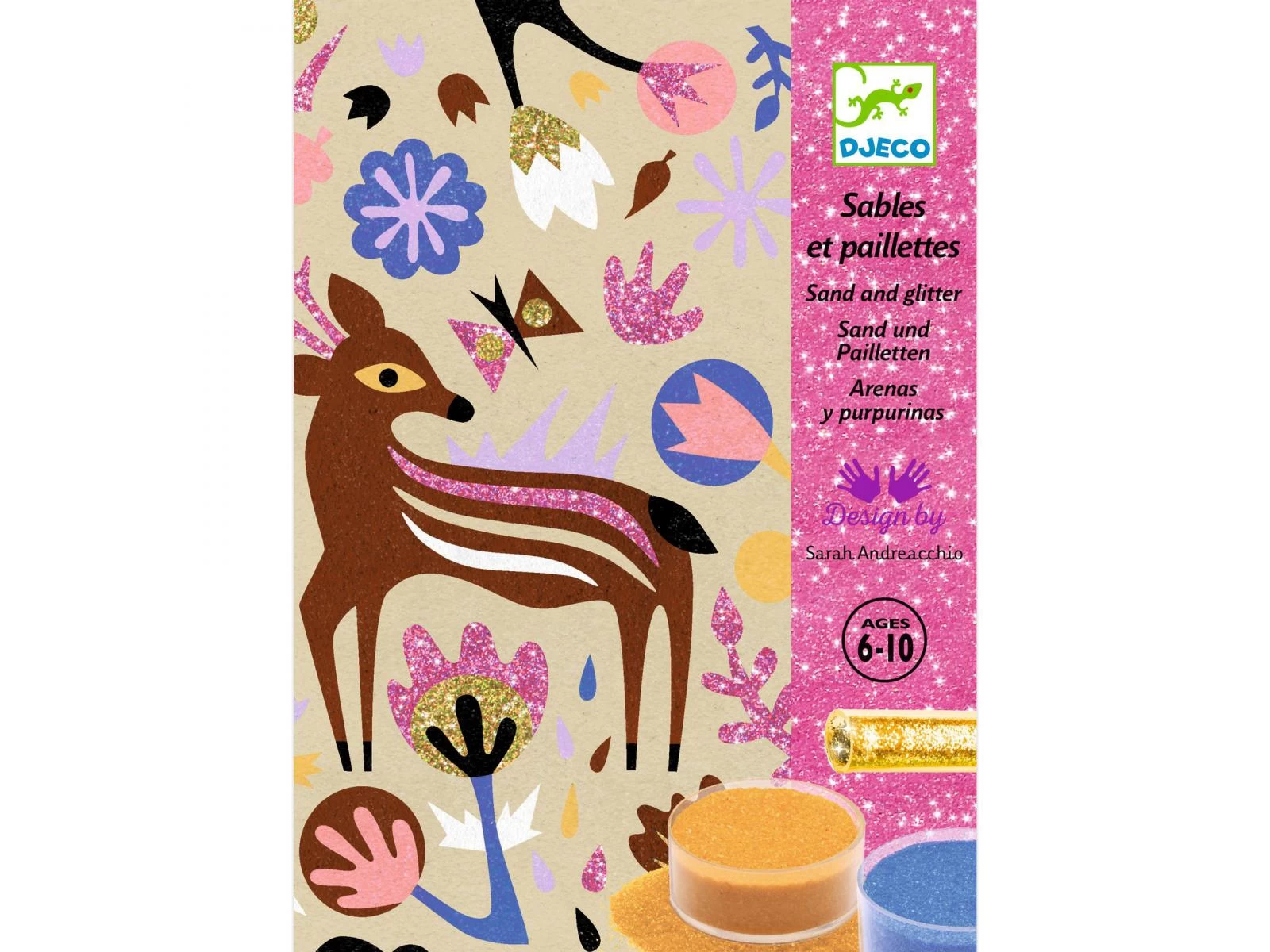 Djeco DJ08662 - Sables Colorés - Merveilles Des Bois 4 Djeco DJ08662 - Sables Colorés - Merveilles Des Bois – Image 4