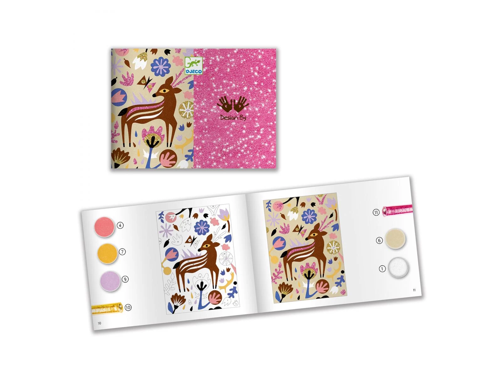 Djeco DJ08662 - Sables Colorés - Merveilles Des Bois 6 Djeco DJ08662 - Sables Colorés - Merveilles Des Bois – Image 6