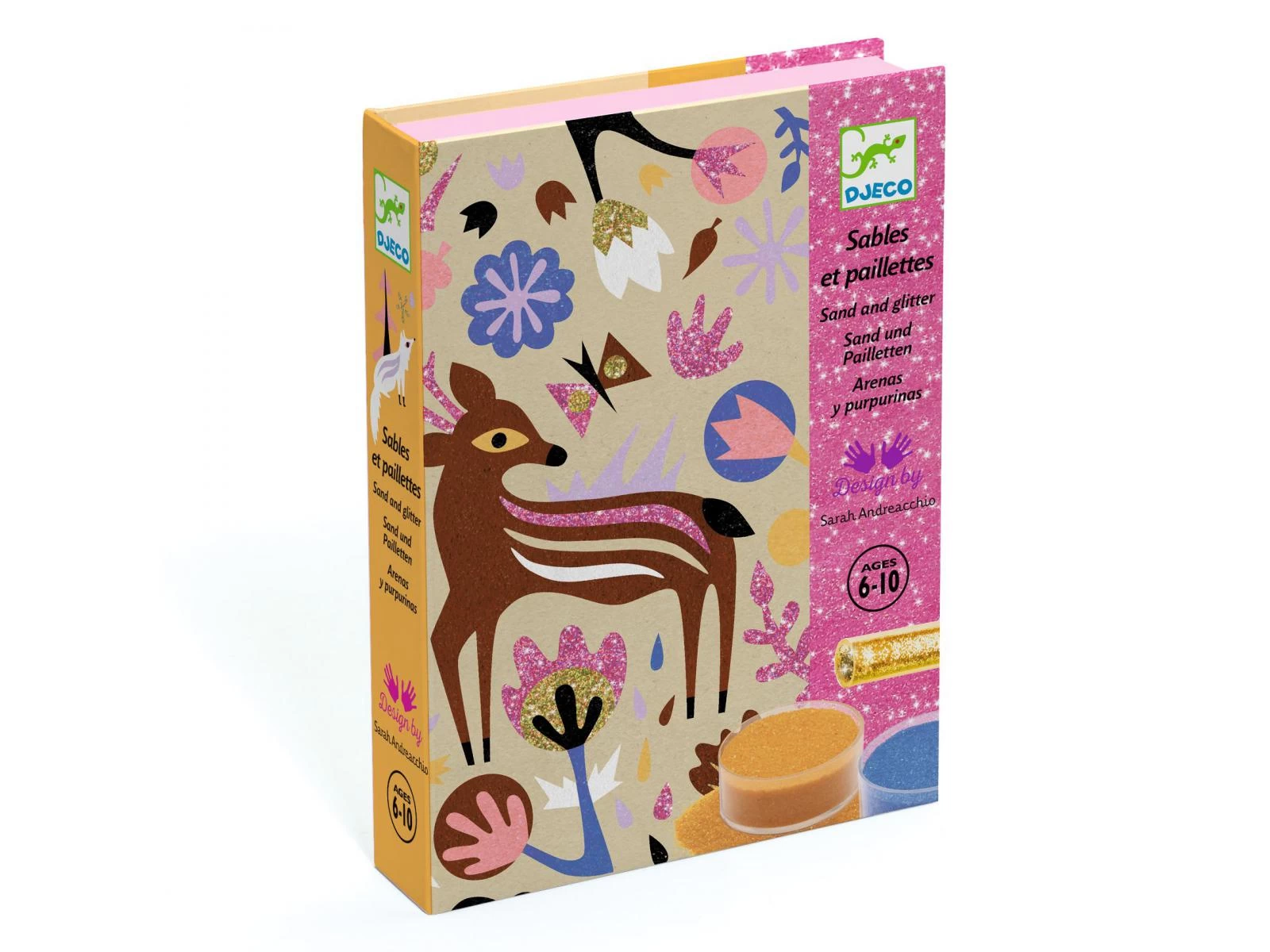 Djeco DJ08662 - Sables Colorés - Merveilles Des Bois 1 Djeco DJ08662 - Sables Colorés - Merveilles Des Bois