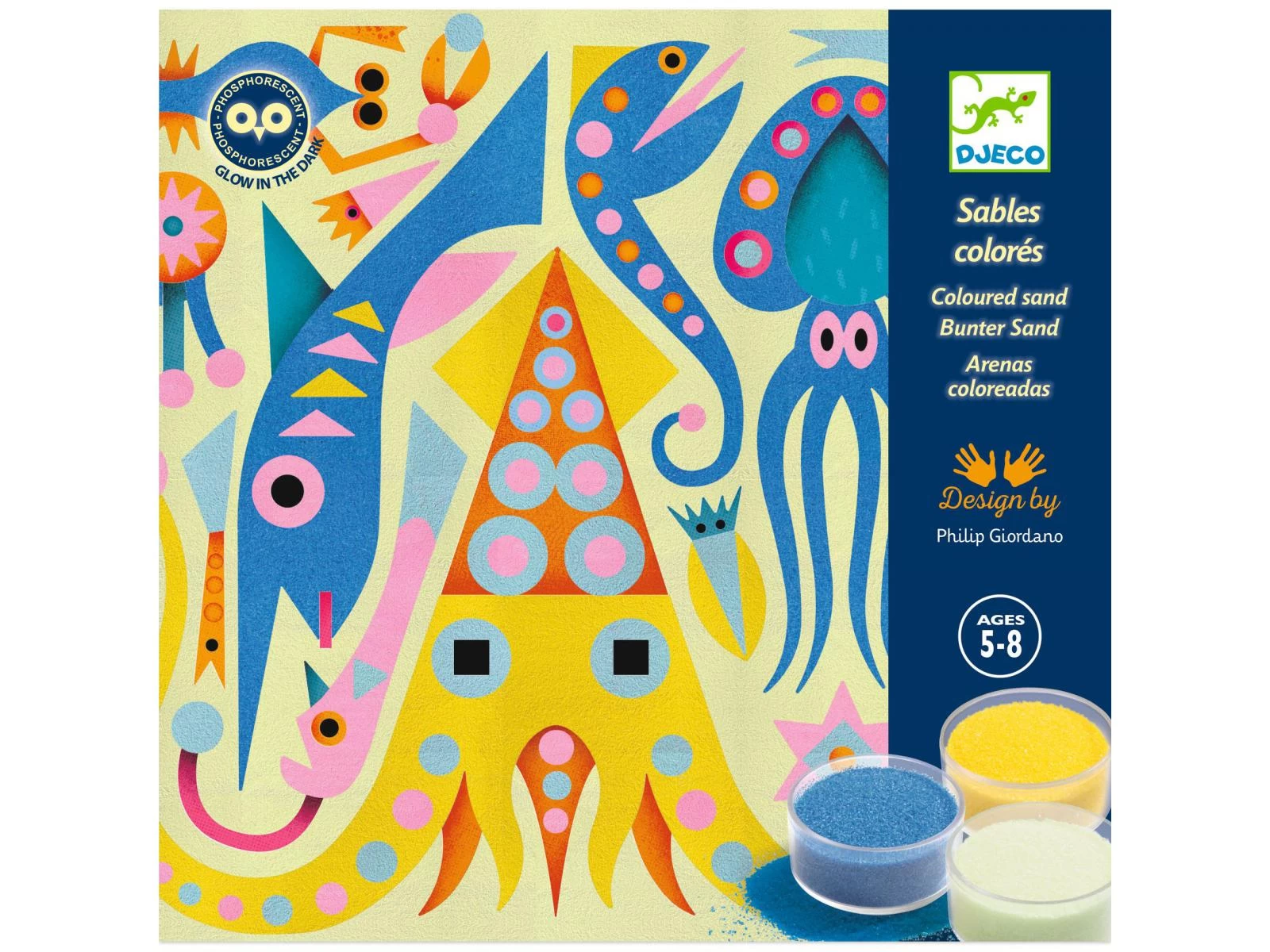 Djeco DJ08679 - Sables Colorés - Sea Lights 4 Djeco DJ08679 - Sables Colorés - Sea Lights – Image 4