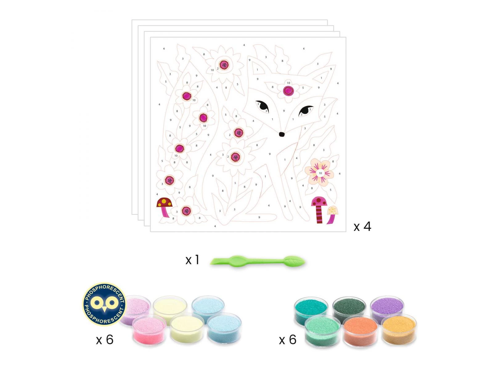 Djeco DJ08680 - Sables Colorés - Garden Lights 3 Djeco DJ08680 - Sables Colorés - Garden Lights – Image 3