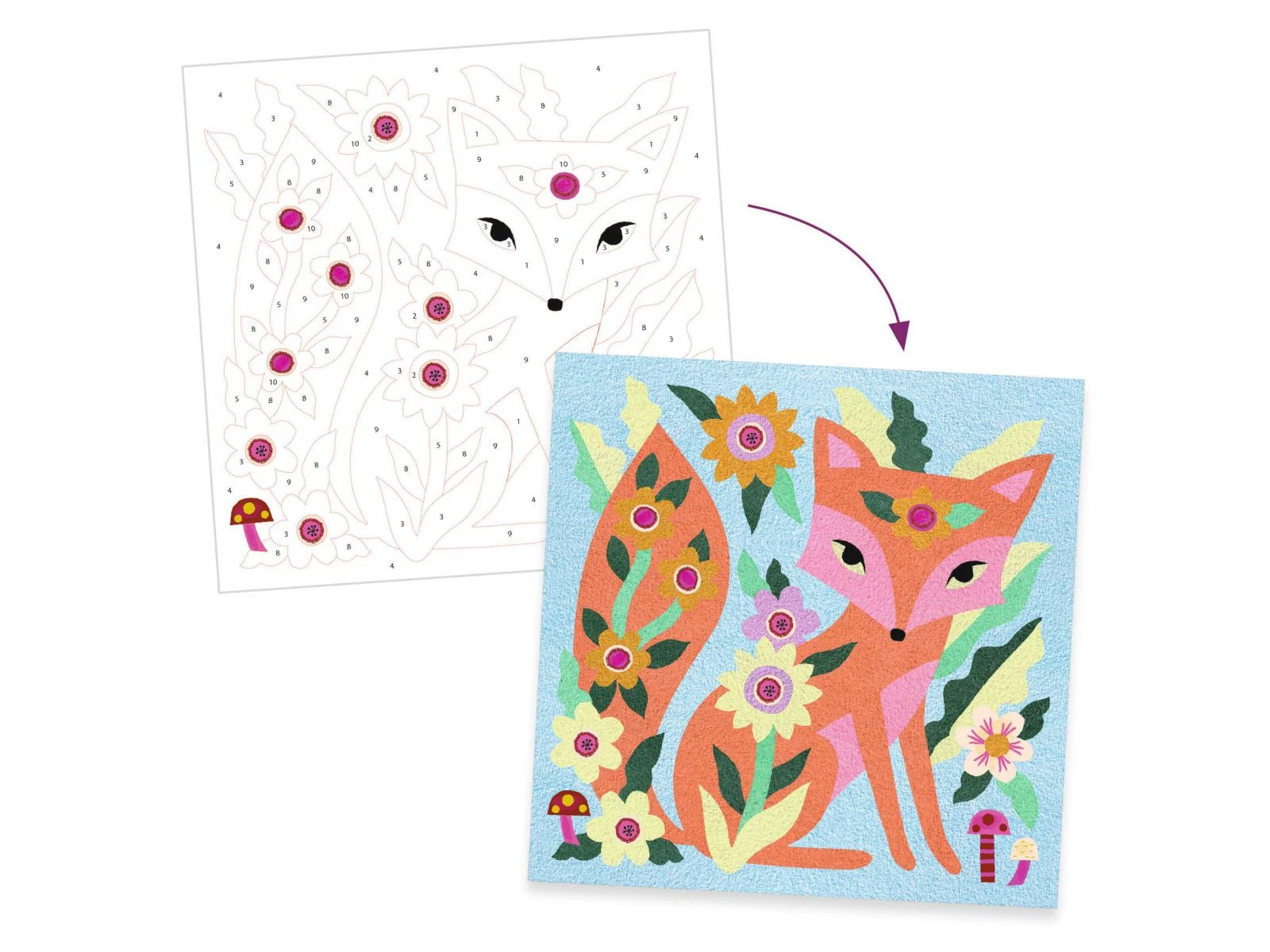 Djeco DJ08680 - Sables Colorés - Garden Lights 6 Djeco DJ08680 - Sables Colorés - Garden Lights – Image 6