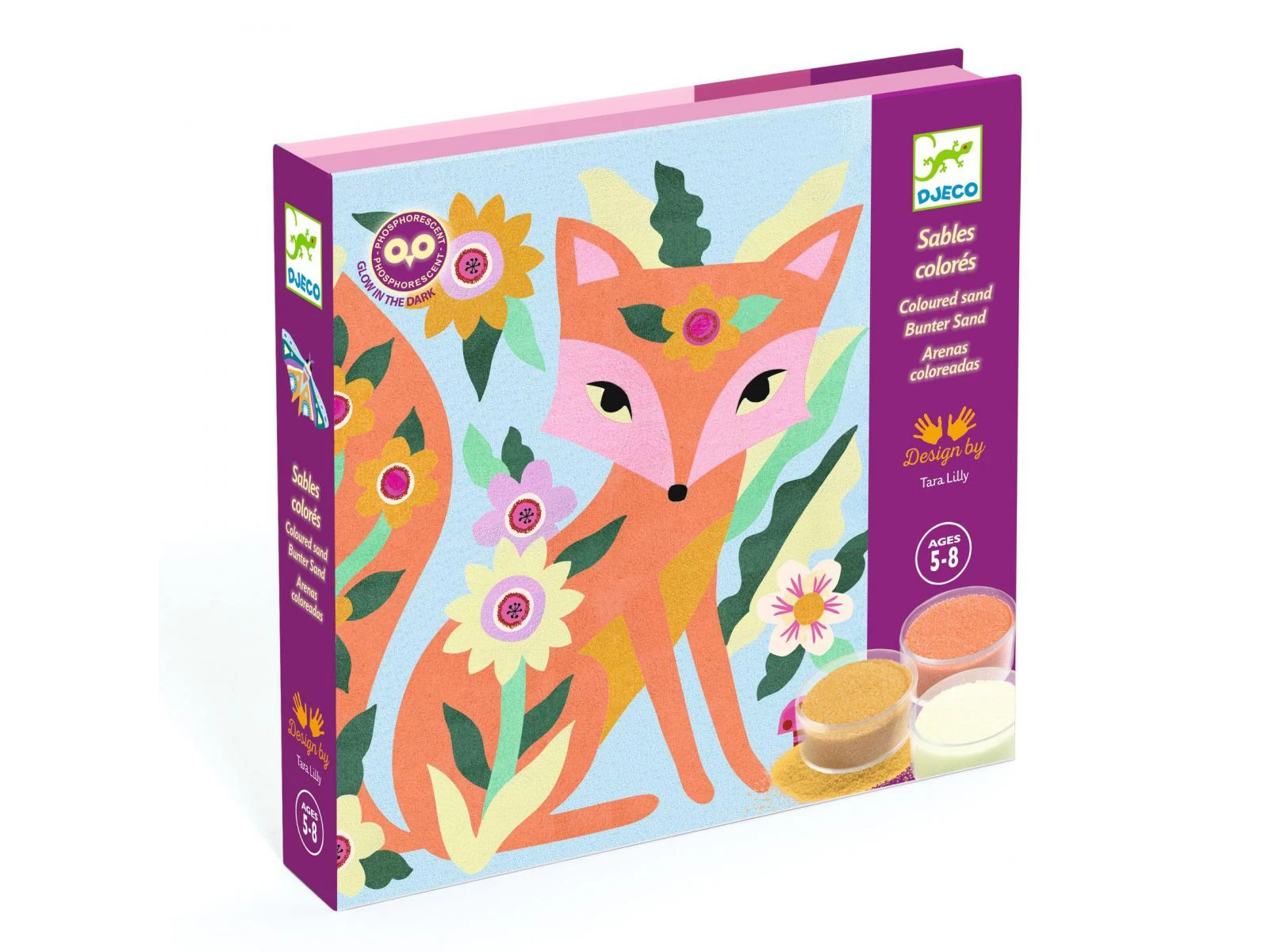Djeco DJ08680 - Sables Colorés - Garden Lights 1 Djeco DJ08680 - Sables Colorés - Garden Lights