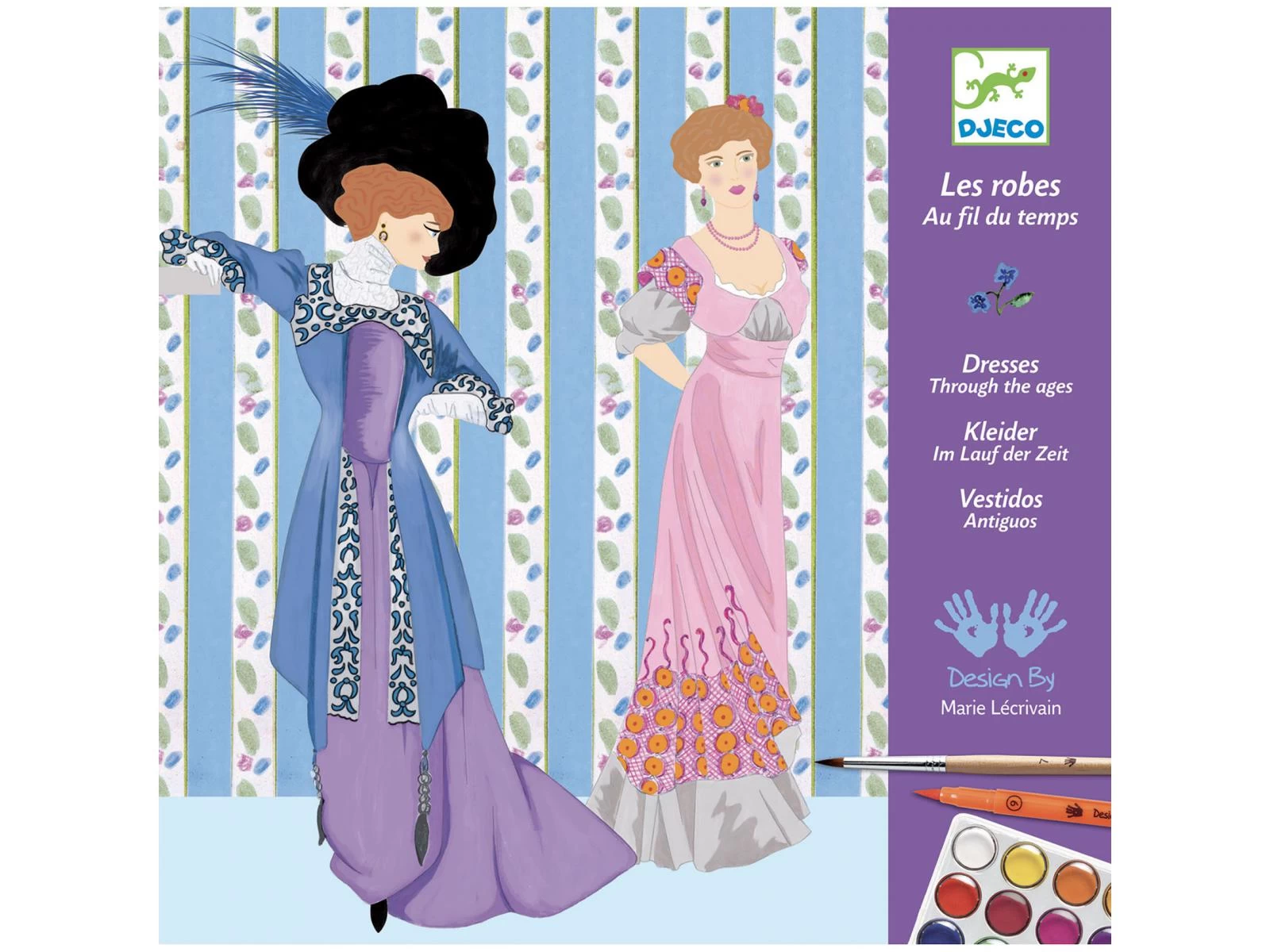 Djeco DJ08734 - Dessin Et Coloriage - Les Robes Au Fil Du Temps 4 Djeco DJ08734 - Dessin Et Coloriage - Les Robes Au Fil Du Temps – Image 4