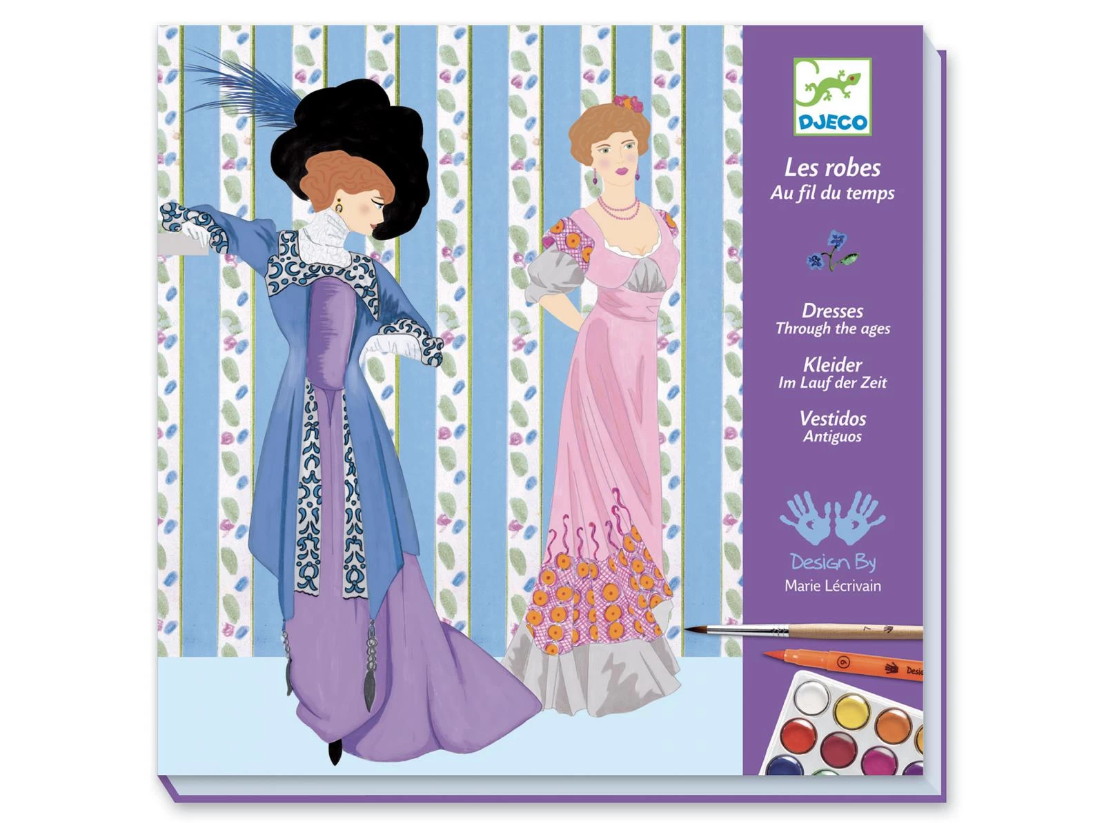 Djeco DJ08734 - Dessin Et Coloriage - Les Robes Au Fil Du Temps 1 Djeco DJ08734 - Dessin Et Coloriage - Les Robes Au Fil Du Temps