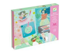 Djeco DJ08737 - Dessin Et Coloriage - Spirales - Motifs De Robes