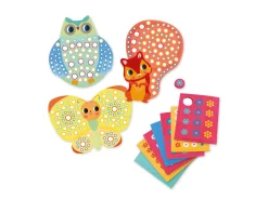 Djeco DJ08897 - Collages Pour Les Petits - Millefiori -Djeco Le Paradis Des Jouets djeco dj08897 collages pour les petits millefiori 1600 2