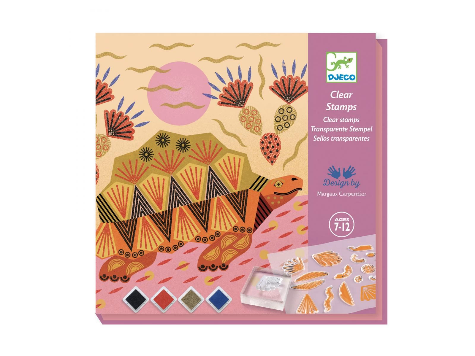 Djeco DJ08966 - Tampons - Motifs Et Pelages 1 Djeco DJ08966 - Tampons - Motifs Et Pelages