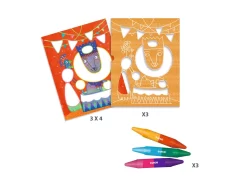 Djeco DJ08989 - Coloriage Pour Les Petits - Funambule Et Balles -Djeco Le Paradis Des Jouets djeco dj08989 coloriage pour les petits funambule et balles 1600 2