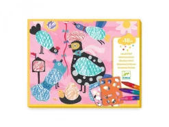 Djeco DJ08993 - Coloriage Pour Les Petits - Piou Piou & Co