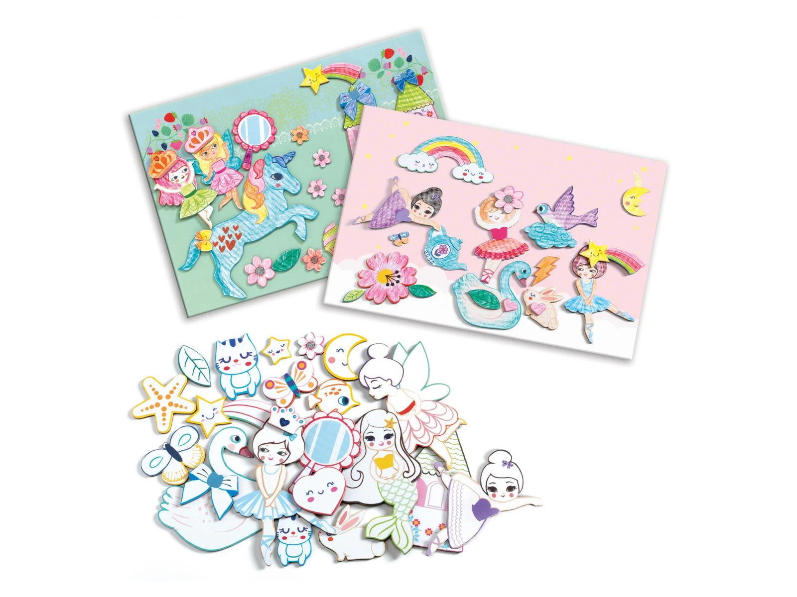 Djeco DJ08996 - Coloriage Pour Les Petits - Un Monde à Créer, Pink 2 Djeco DJ08996 - Coloriage Pour Les Petits - Un Monde à Créer, Pink – Image 2