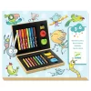 Djeco DJ09010 - Les Couleurs Des Petits - Boite De Couleurs Pour Les Petits