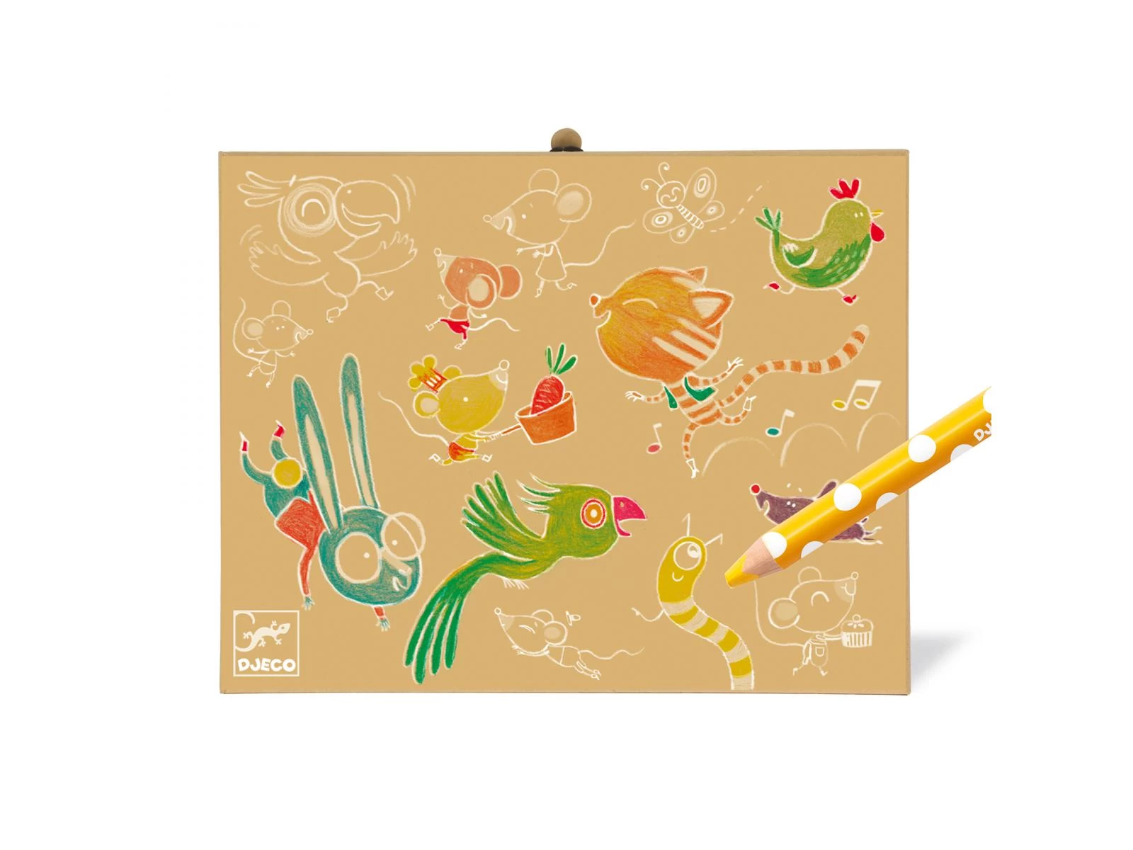 Djeco DJ09010 - Les Couleurs Des Petits - Boite De Couleurs Pour Les Petits 3 Djeco DJ09010 - Les Couleurs Des Petits - Boite De Couleurs Pour Les Petits – Image 3