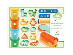 Djeco DJ09020 - Pâte à Modeler - Tout Pour Commencer - Pop -Djeco Le Paradis Des Jouets djeco dj09020 pate a modeler tout pour commencer pop 1600 3